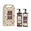 d’alour Vanilla  Body Lotion & Shower Gel Set Peripoiisis Somatos me Aroma Banilia kai Futiko Ekxulisma Berikokou (2 Proϊonta) Body Lotion 300ml + Shower Gel 300ml
